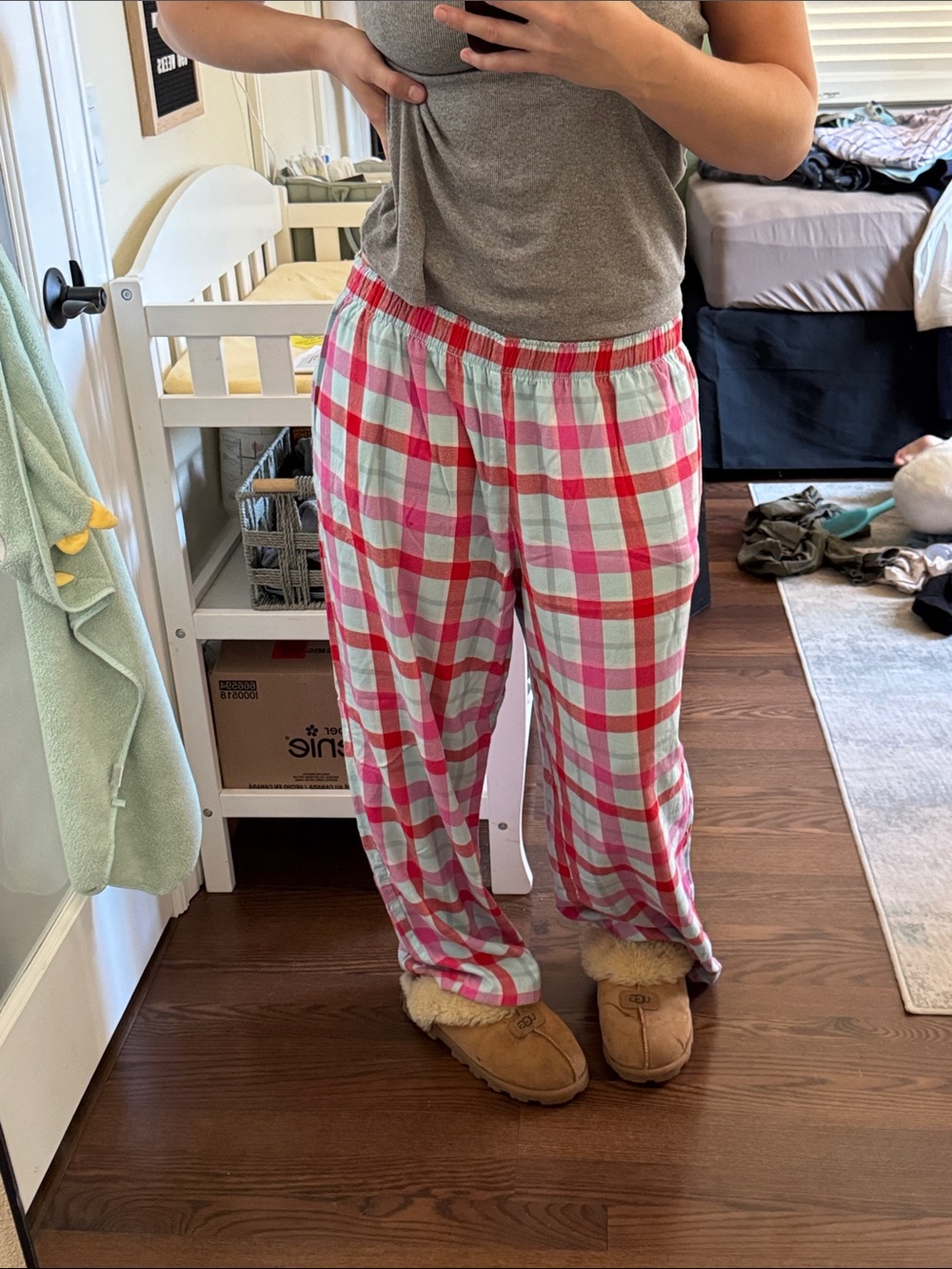 Colsie Wide Leg Flannel Pajama Pant